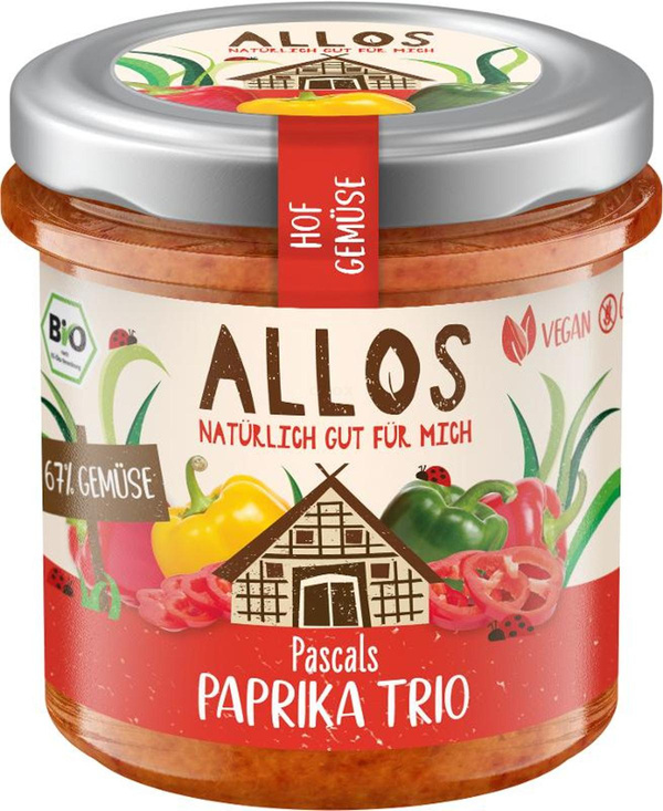Produktfoto zu Hofgemüse Pascals Paprika Trio 135g