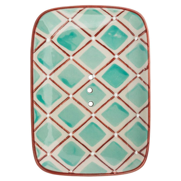 Produktfoto zu Seifenschale Flair türkis