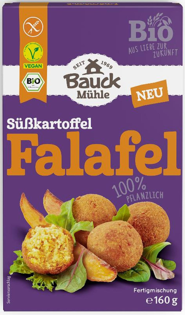 Produktfoto zu Süßkartoffel Falafel