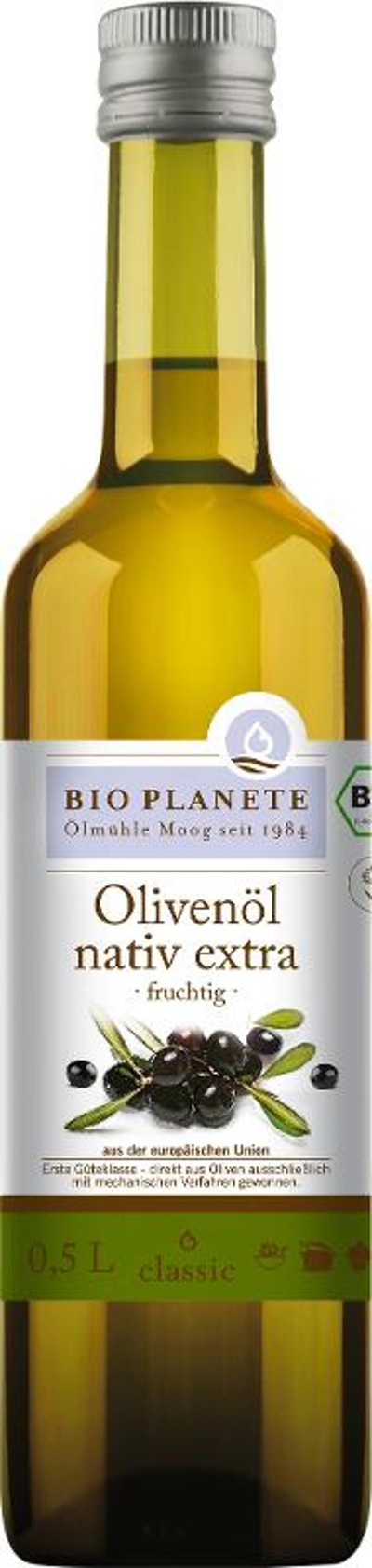 Produktfoto zu Olivenöl fruchtig nativ extra 0,5l