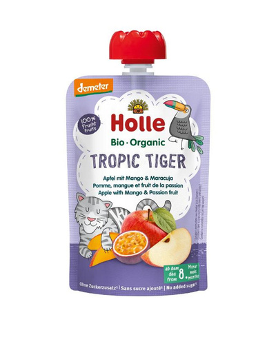 Produktfoto zu Quetschie Tropic Tiger Apfel mit Mango & Maracuja