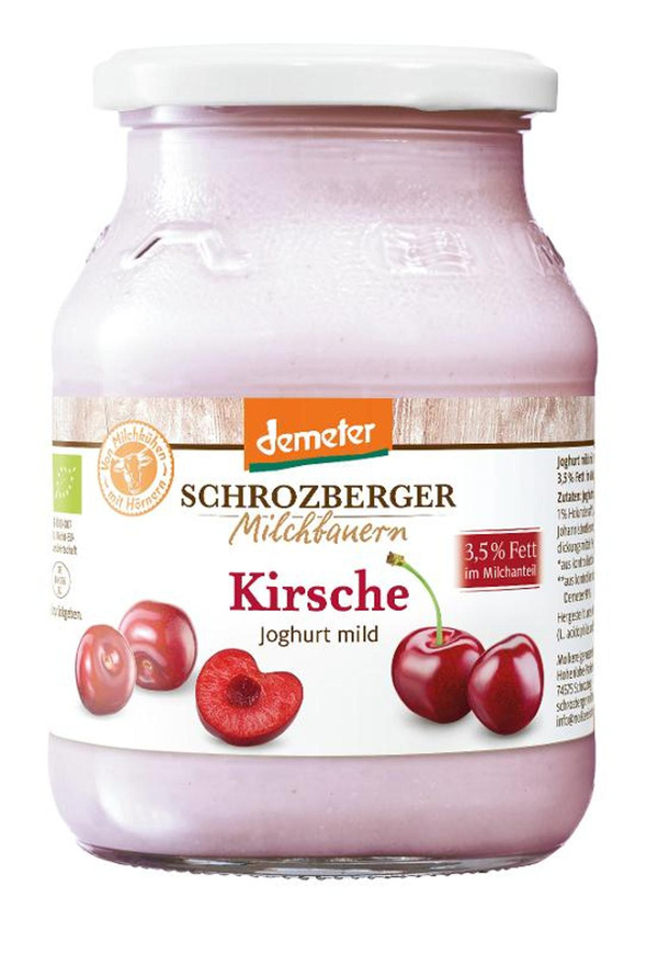 Produktfoto zu Joghurt Kirsche-Holunder 3,5%