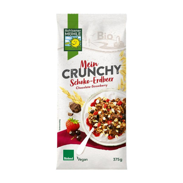 Produktfoto zu Mein Schoko-Erdbeer-Cassis Müsli 400g