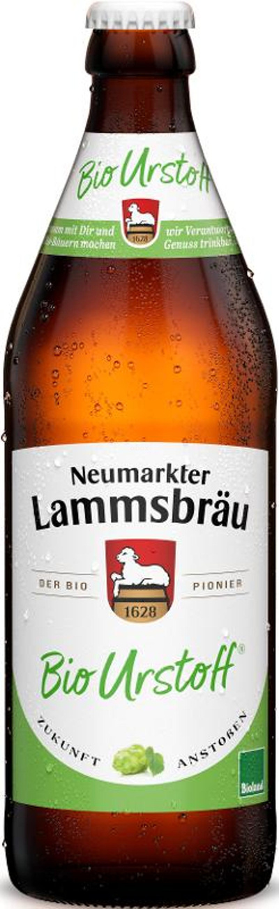 Produktfoto zu Lammsbräu Urstoff Kiste 10 x 0,5l