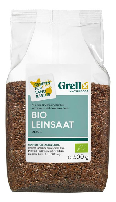 Produktfoto zu Leinsamen braun 500g