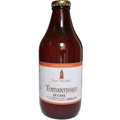 Produktfoto zu Tomatensugo di Casa aus Kirschtomaten 330ml