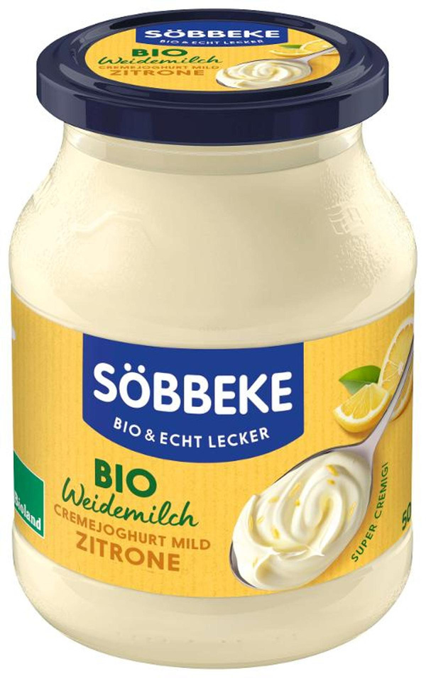 Produktfoto zu Joghurt Zitrone 7,5%, 500g