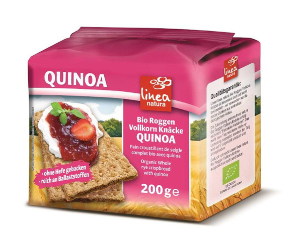 Produktfoto zu Quinoa Vollkorn-Knäckebrot 200g