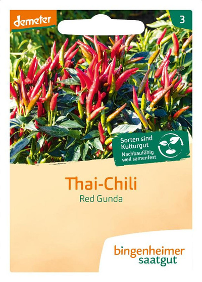 Produktfoto zu Saatgut Chili Red Gunda
