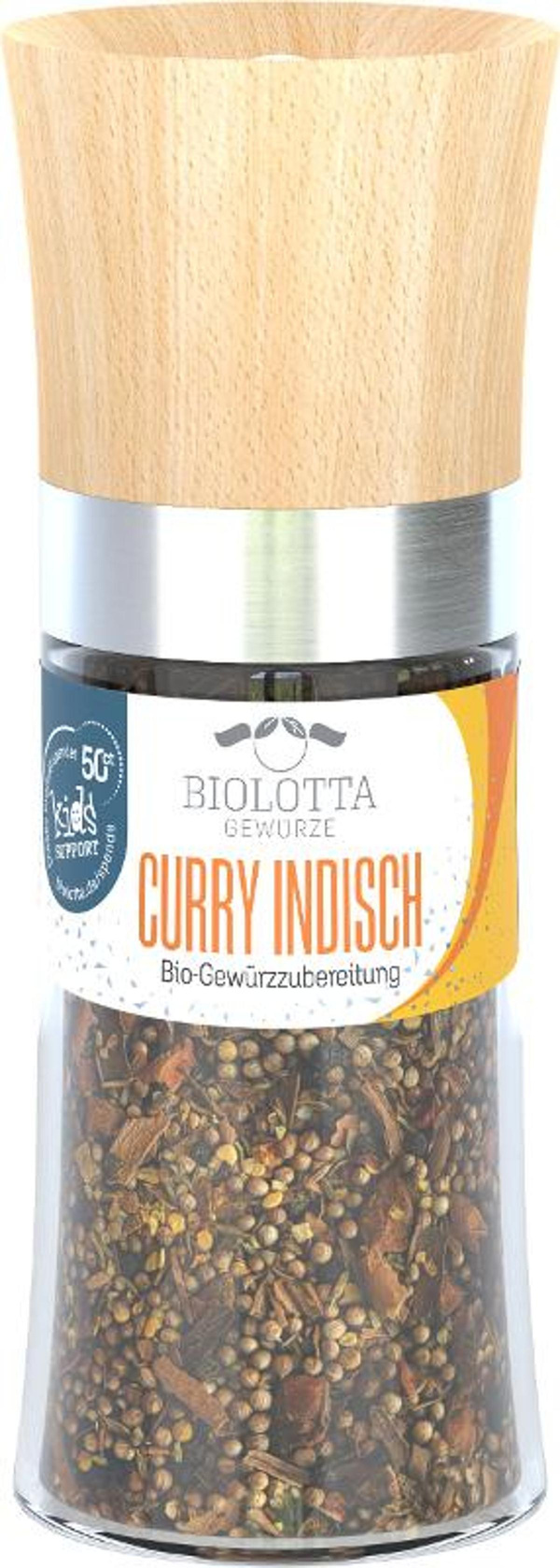 Produktfoto zu Curry Indisch Gewürzmühle 65g