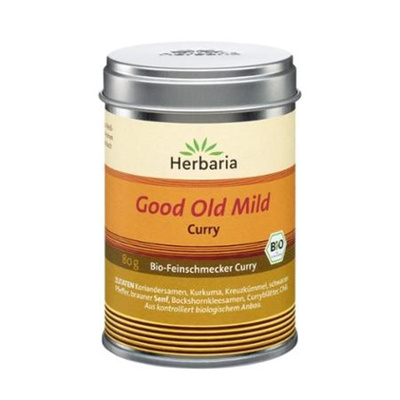 Produktfoto zu Feinschmecker Curry Good Old Mild 80g