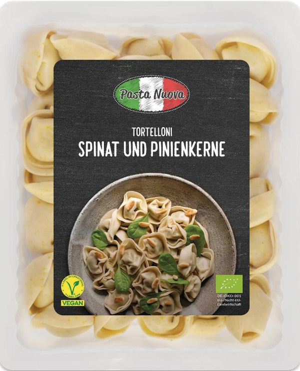 Produktfoto zu Tortelloni Spinat_Pinienkerne 250g