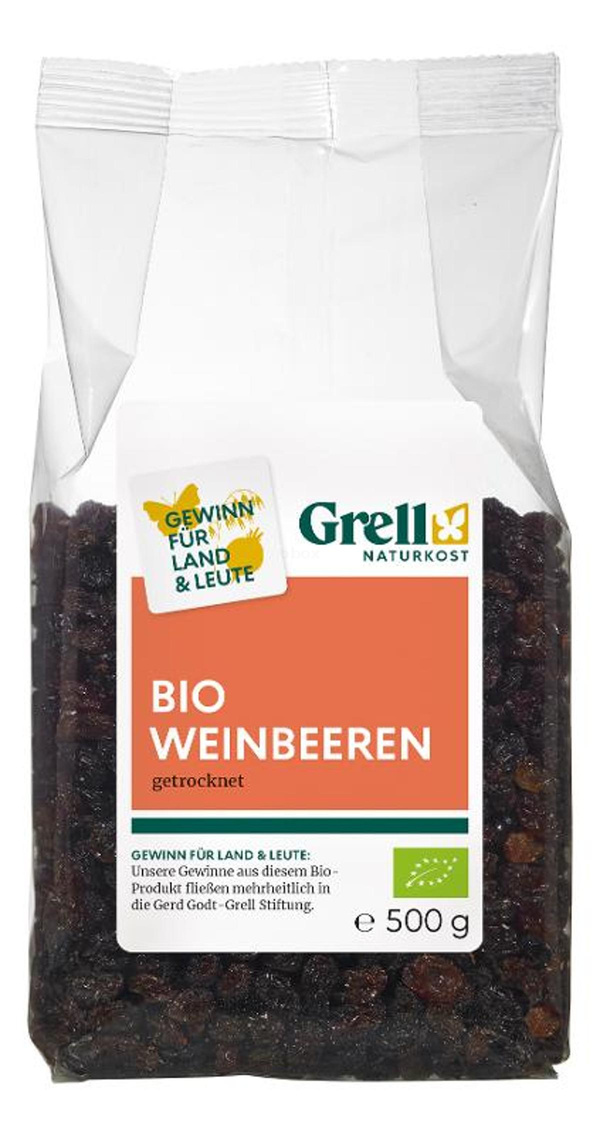 Produktfoto zu Weinbeeren geölt ungeschwefelt 500g