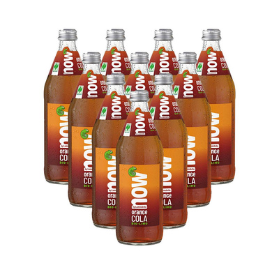 Produktfoto zu Kiste now Orange Cola 10x 0,5l