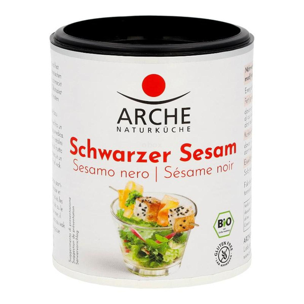 Produktfoto zu Schwarzer Sesam 125g