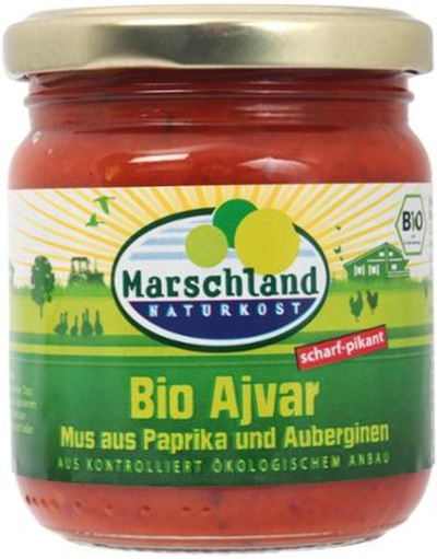 Produktfoto zu Ajvar scharf 200g