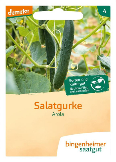 Produktfoto zu Saatgut Schlangengurke Arola
