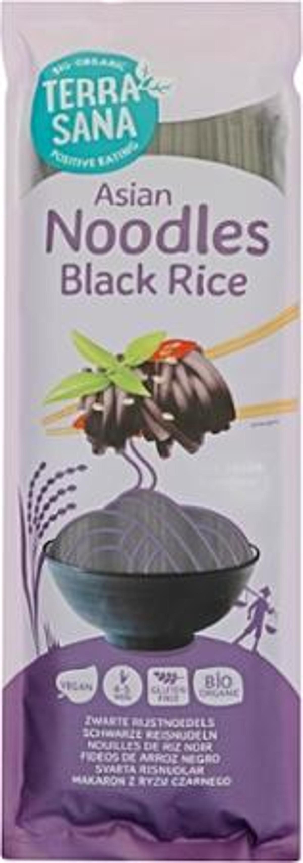 Produktfoto zu Schwarze Reisnudeln  250g