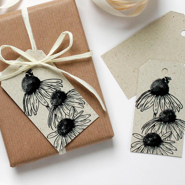 Produktfoto zu Geschenkanhänger Sonnenhut