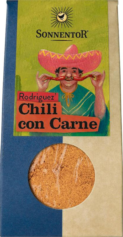Produktfoto zu Rodriguez' Chili con Carne bio 40 g,