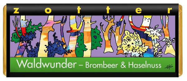 Produktfoto zu Waldwunder - Brombeer & Haselnuss 70g