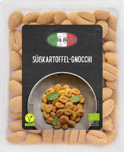 Produktfoto zu Gnocchi mit Süßkartoffeln 400g
