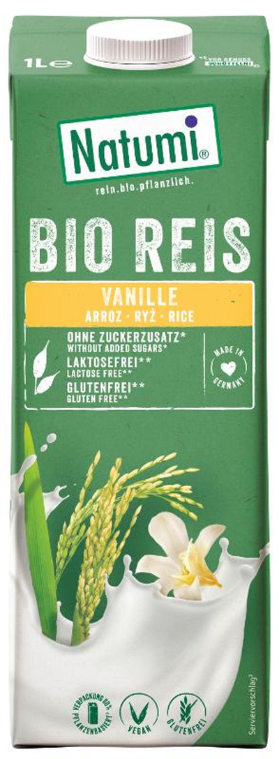 Produktfoto zu Reisdrink Vanilla 1l
