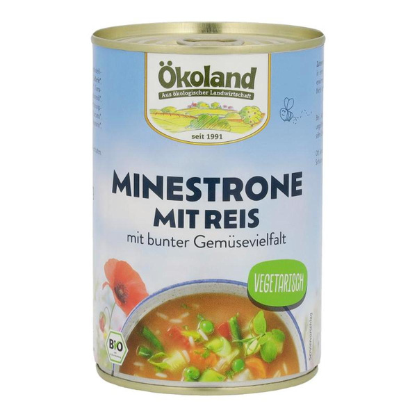 Produktfoto zu Minestrone mit Reis (Dose)400g