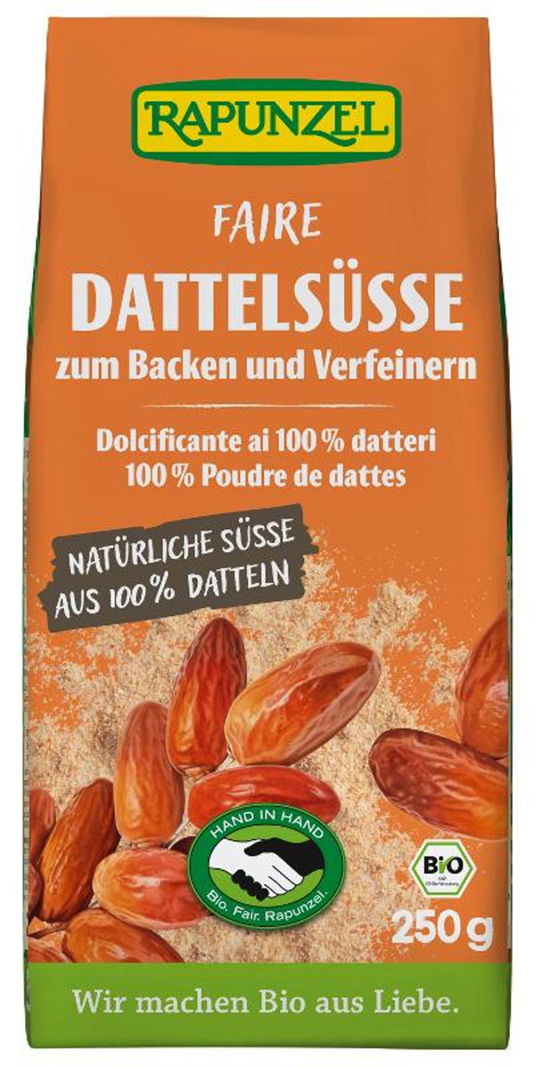 Produktfoto zu Dattelsüße Rapunzel 250g