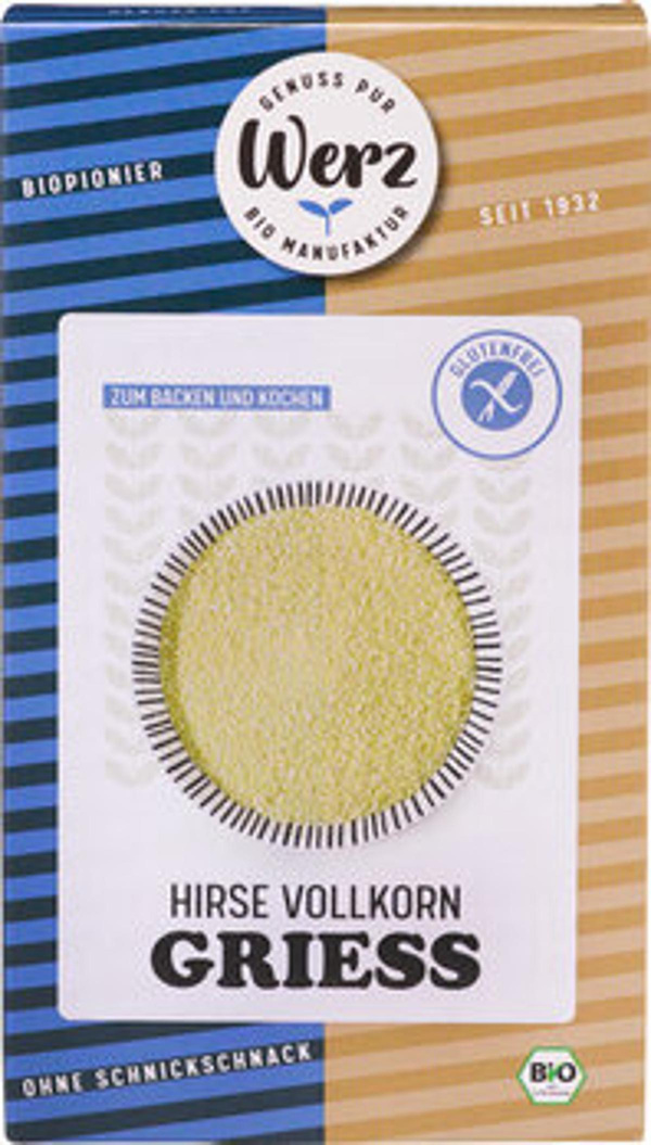 Produktfoto zu Hirsegrieß -glutenfrei- 250g