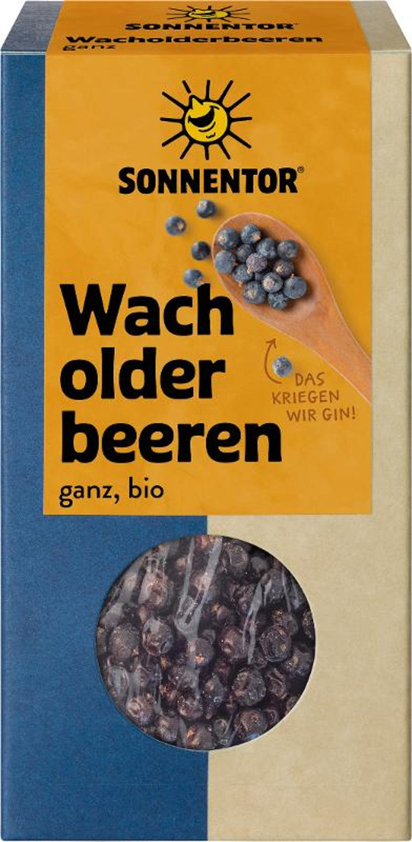 Produktfoto zu Wacholderbeeren bio 35g