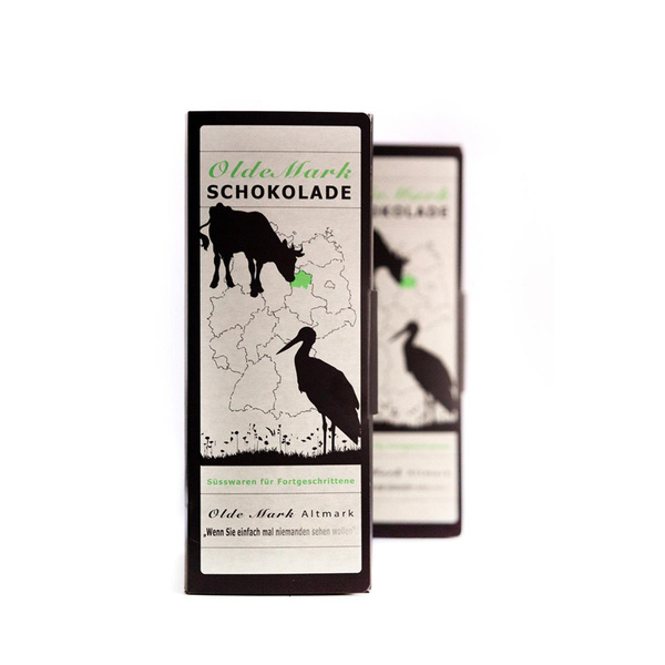 Produktfoto zu Olde Mark 50% mit Haselnussmus 70g