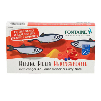 Produktfoto zu Herings-Platte 200g