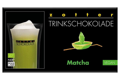 Produktfoto zu Trinkschokolade Grüntee von Zotter