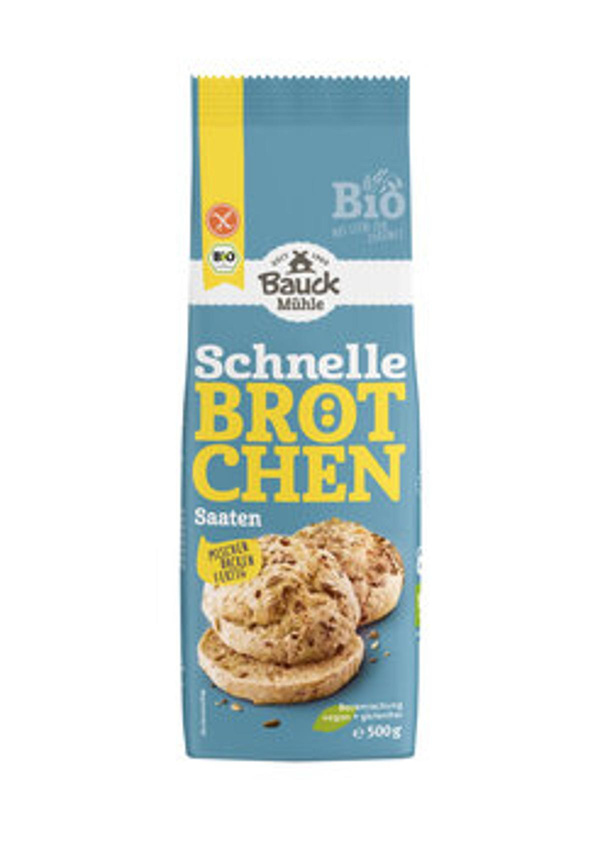 Produktfoto zu Schnelle Brötchen Saaten, Backmischung glutenfrei