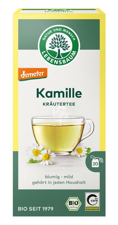 Produktfoto zu Kamille Kräutertee, (Aufgussbtl, 1,5g,) 30g