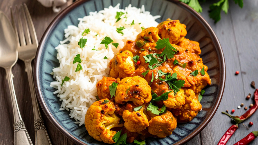 Rezeptbild für Blumenkohl Tikka Masala