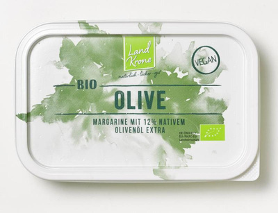 Produktfoto zu Landkrone Bio Olive Margarine 250g