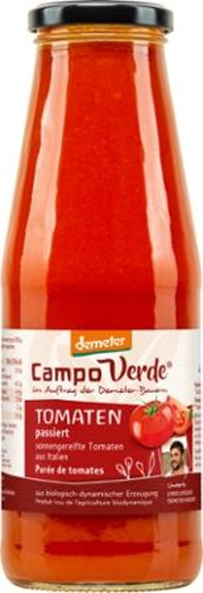 Produktfoto zu Tomaten passiert, Demeter (Glas)