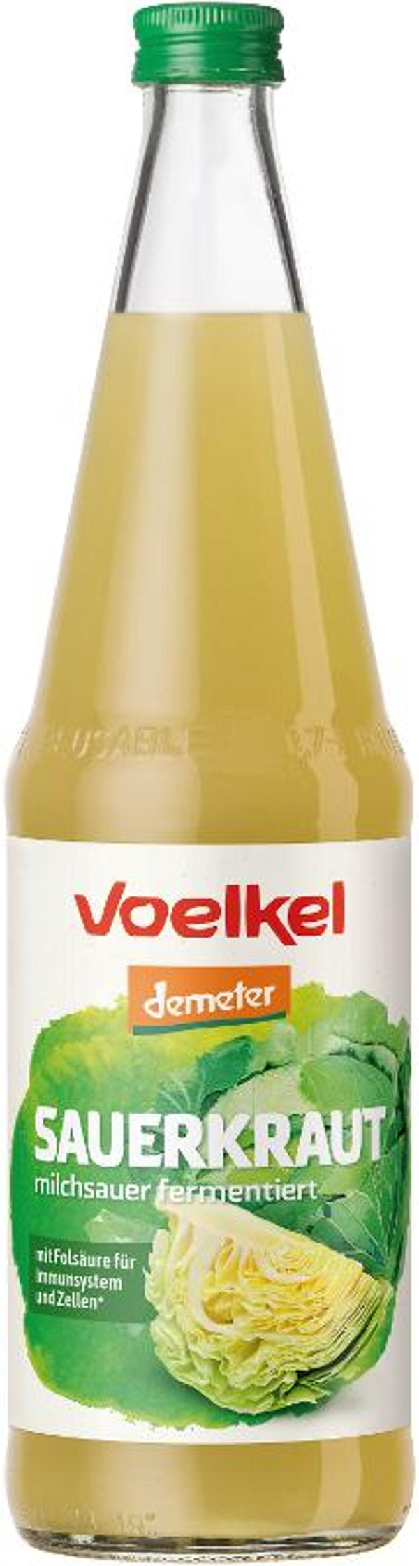 Produktfoto zu Sauerkrautsaft - milchsauer vergoren, 0,7l