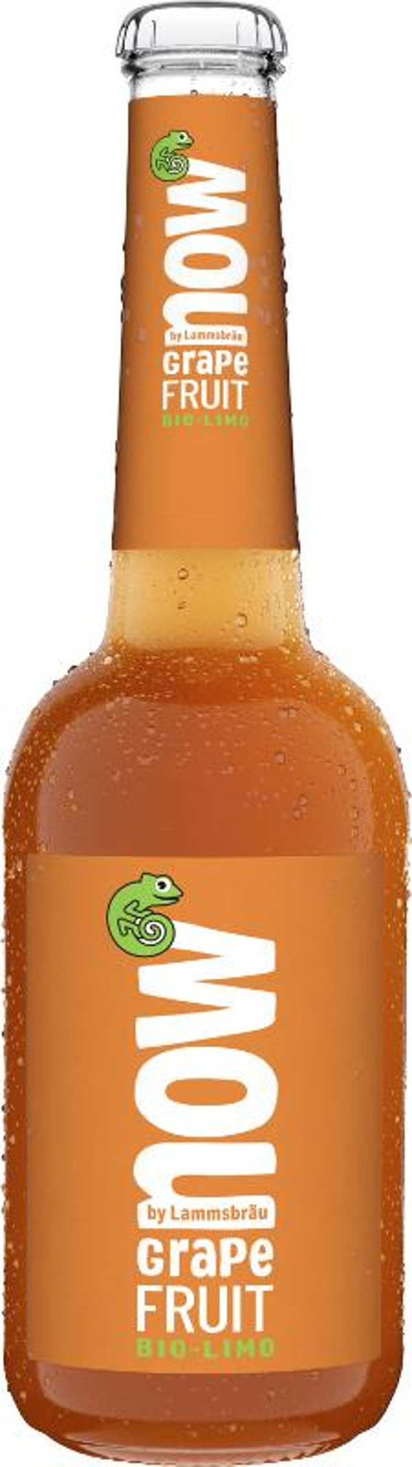 Produktfoto zu now Grapefruit Bio-Limo 0,33l