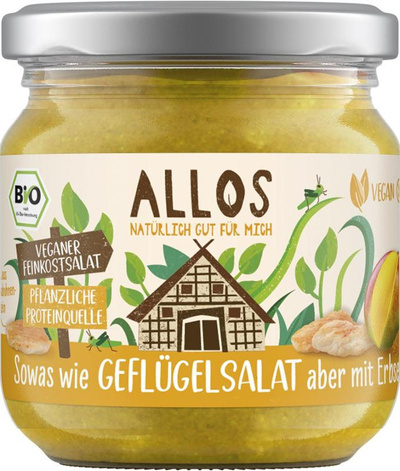 Produktfoto zu Veganer Feinkostsalat wie Geflügelsalat