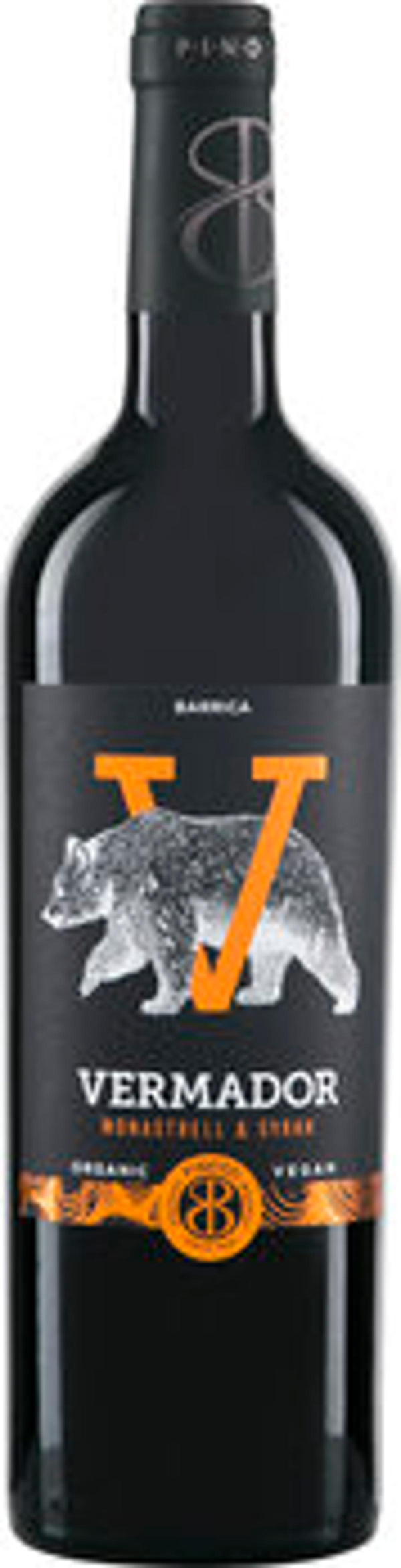 Produktfoto zu VERMADOR Tinto Barrica Alicante D.O. 2023 Pinoso