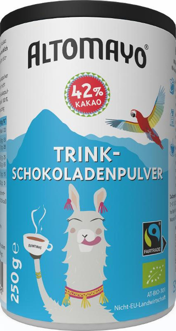Produktfoto zu Trinkschokoladenpulver, 42% Kakao, Faitrade