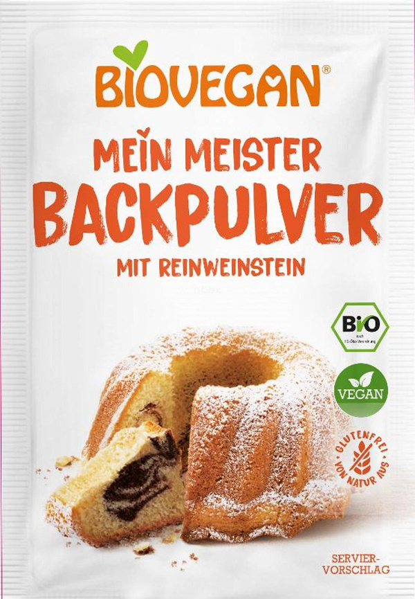 Produktfoto zu Meister Backpulver, mit Tapiokastärke 3Stx17g