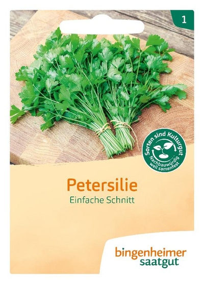Produktfoto zu Saatgut Petersilie glatt, einfache Schnitt