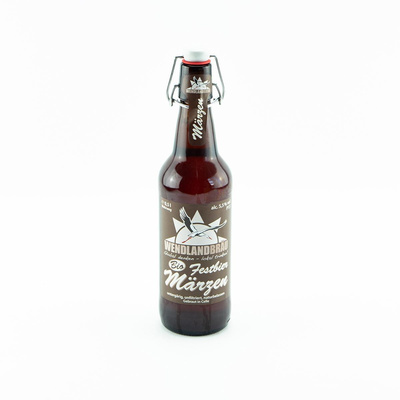 Produktfoto zu Wendlandbräu Festbier Märzen 9 x 0,5l Kiste