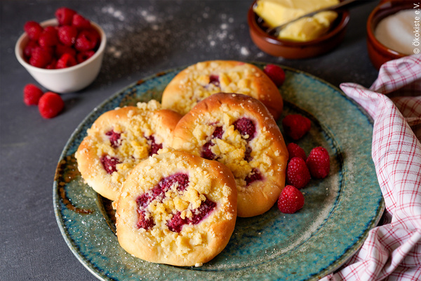 Rezept Ökokiste - Beeren-Streuseltaler zum Reinbeißen