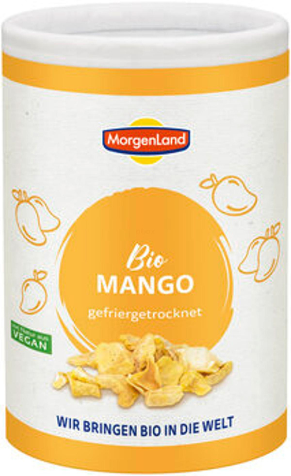 Produktfoto zu Mango gefriergetrocknet (Papierdose)