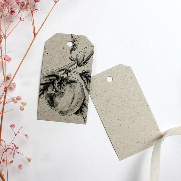 Produktfoto zu Geschenkanhänger Apfel